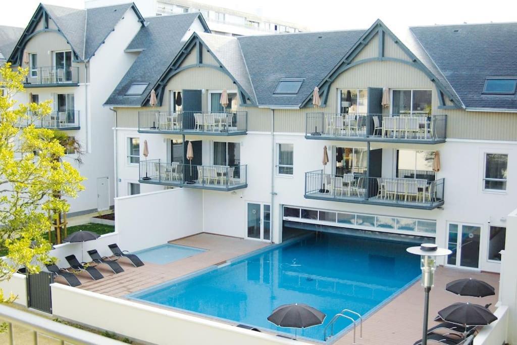 Les Planches , Bel Appartement En Bord De Mer 브노데 외부 사진